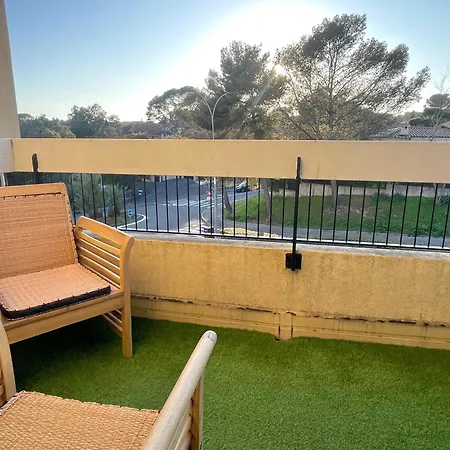 Apartmán Le Grand Estivale -3 Terrasses-100m De Sable Saint-Raphaël